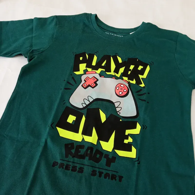 Pulóver color verde "Player One"