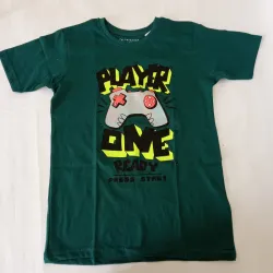 Pulóver color verde "Player One"