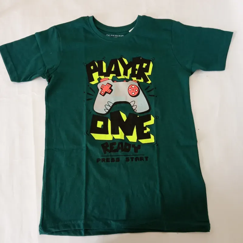Pulóver color verde "Player One"