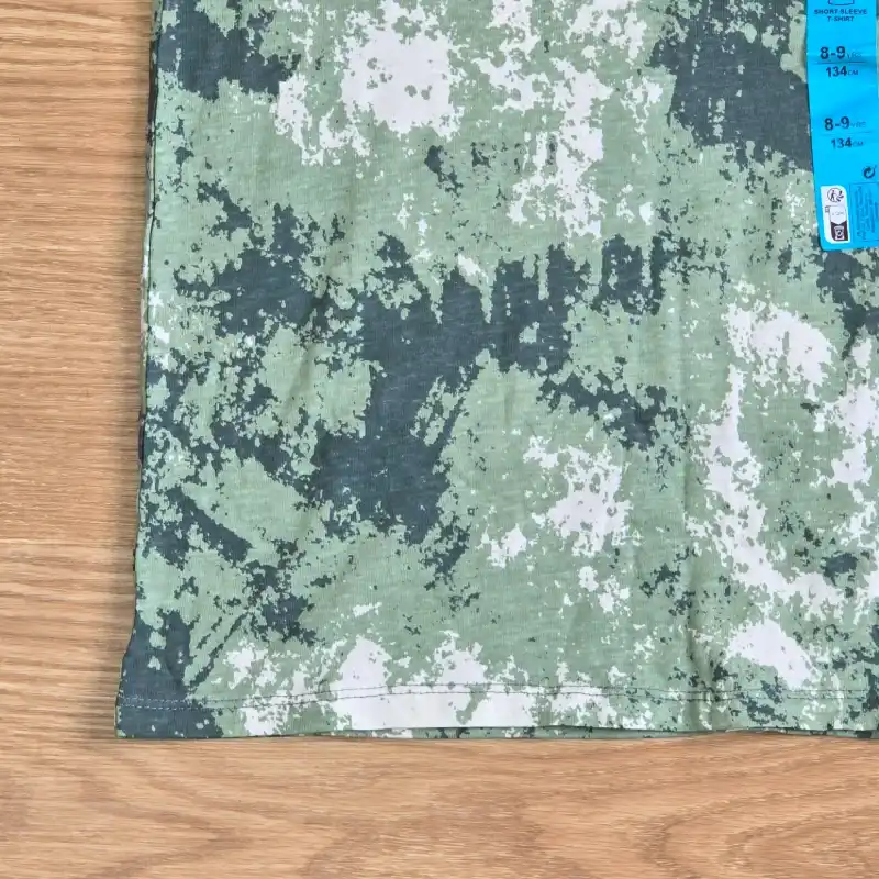 Pulover color verde Tie-dye
