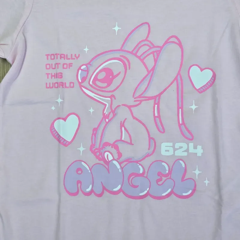 Pulóver con Ángel color rosado