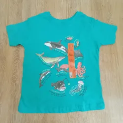 Pulóver con animales marinos