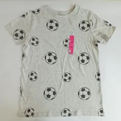 Pulóver con balones de fútbol 