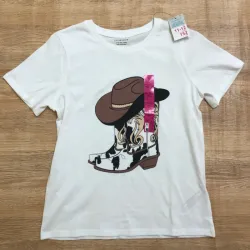 Pulóver con bota de vaquero 