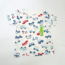 Pulóver con carros de colores