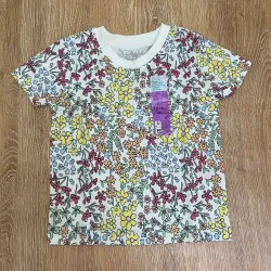 Pulóver con flores de colores 