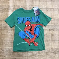 Pulóver con Spiderman color verde