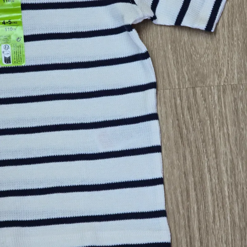 Pulover de Franjas de Tela Canalé