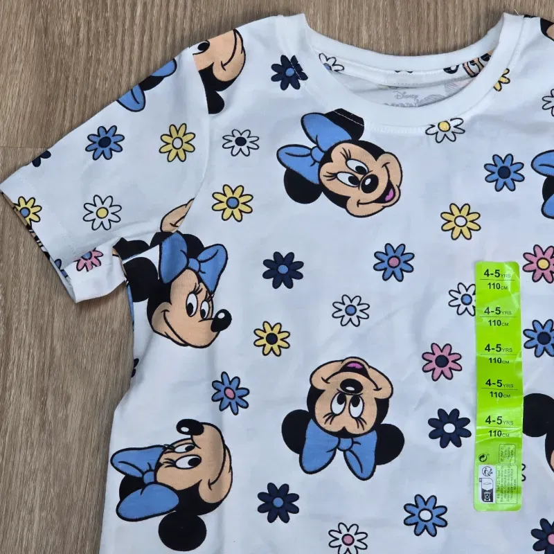 Pulover de Minnie Mouse con flores azules