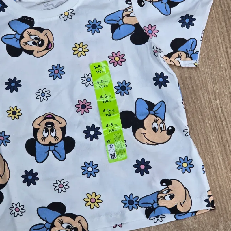 Pulover de Minnie Mouse con flores azules