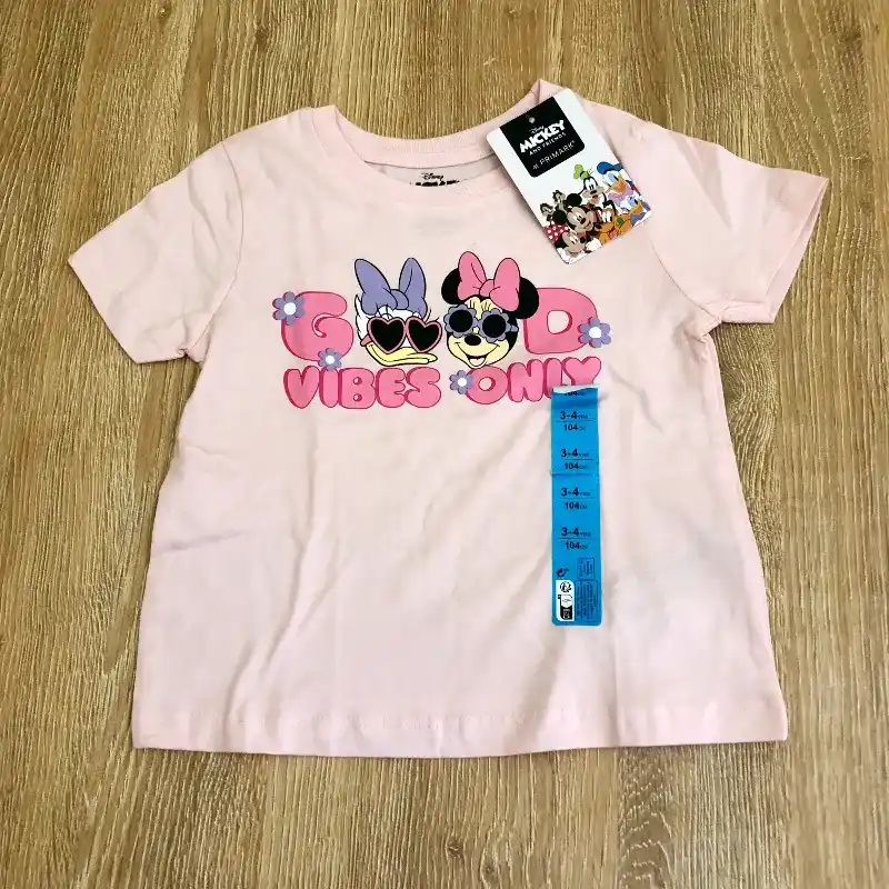 Pulóver de Minnie y Daysi color rosado