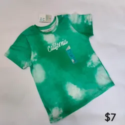 Pulover verde de niña "California"