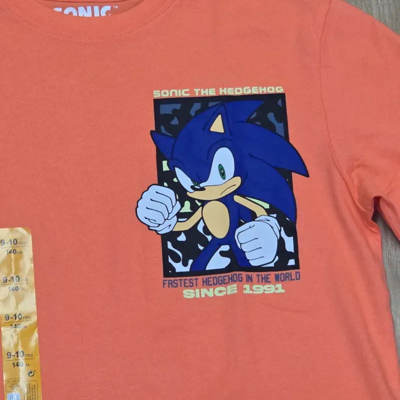 Pulover de Sonic color naranja