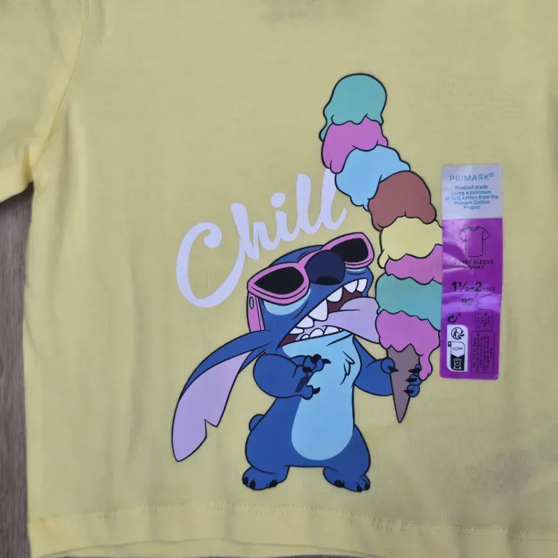 Pulóver de Stitch color amarillo