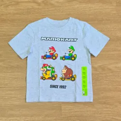 Pulover Gris de Mario Kart