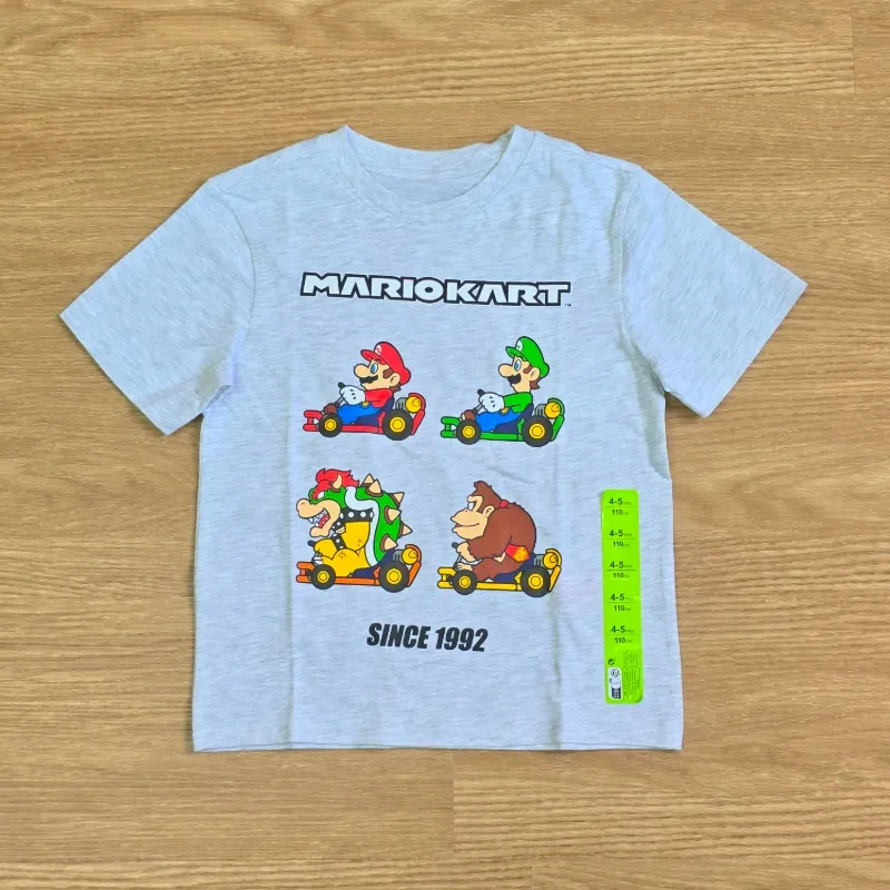 Pulover Gris de Mario Kart