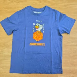 Pulover Azul oscuro minecraft
