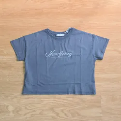 Pulover niña color gris New Jersey