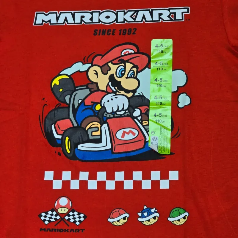 Pulover rojo de Mario Kart