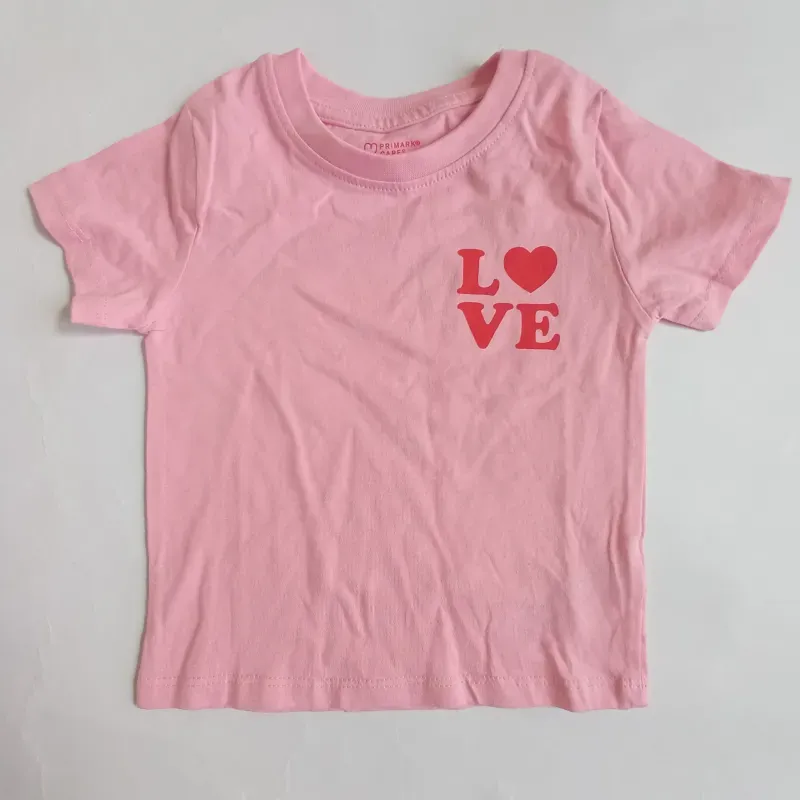 Pulóver rosado "Love"