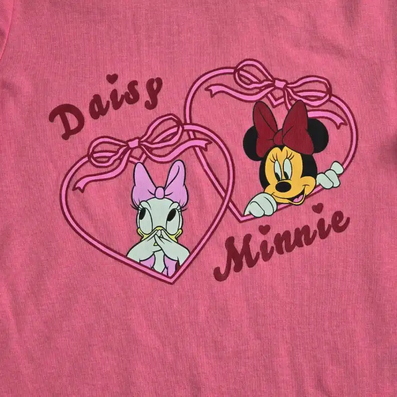 Pulover rosado Minnie y Daisy