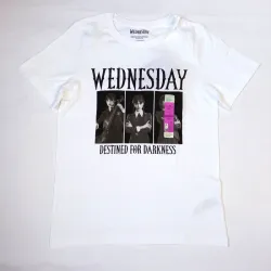 Pulóver "Wednesday" color blanco