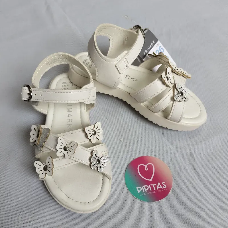 Sandalias blancas 