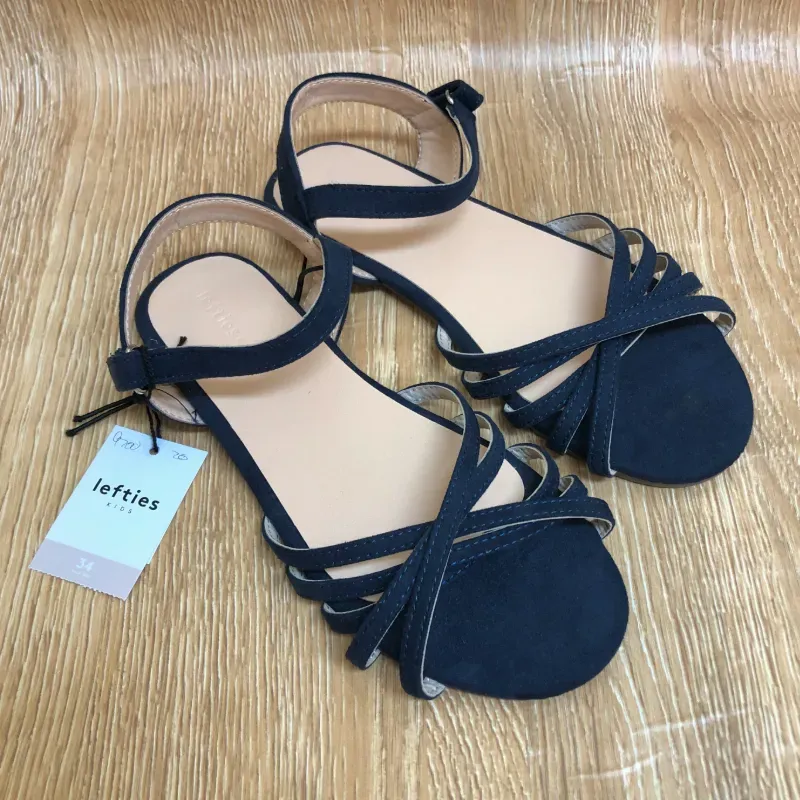 Sandalias color azul oscuro