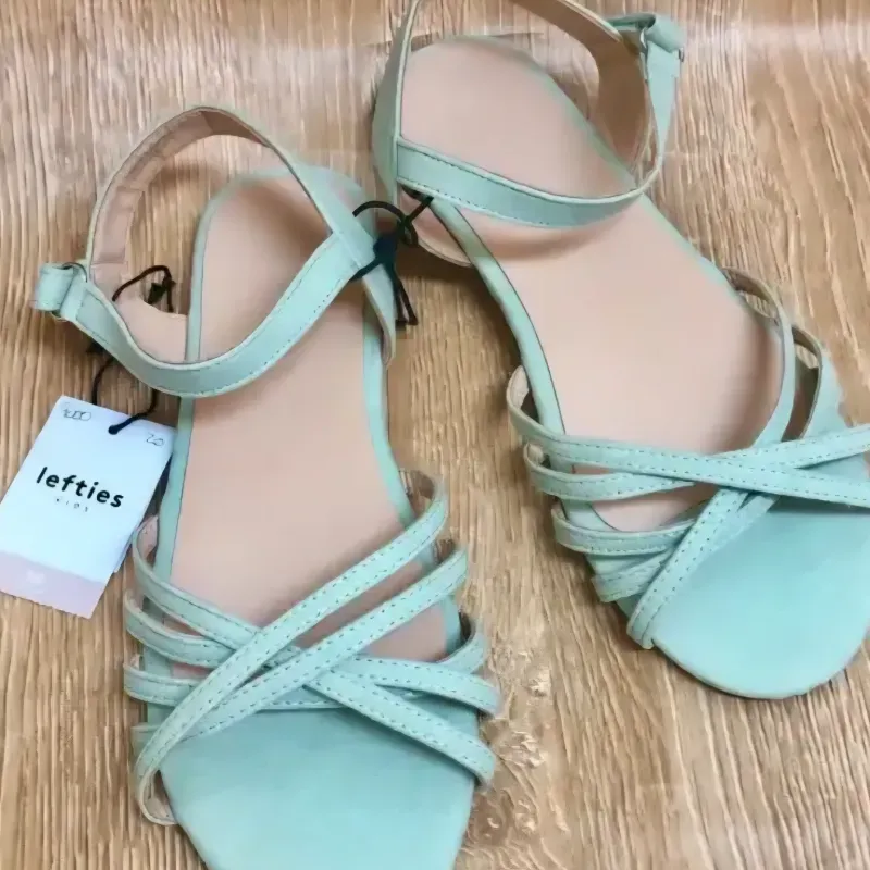 Sandalias color verde