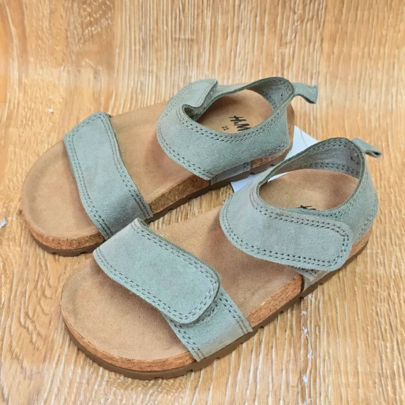 Sandalias de pegueta verde