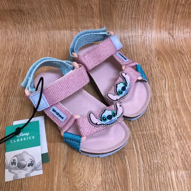 Sandalias de Stitch color rosadas 