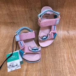 Sandalias de Stitch color rosadas 