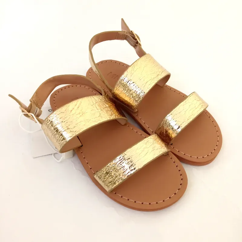 Sandalias doradas