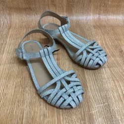 Sandalias plateadas 