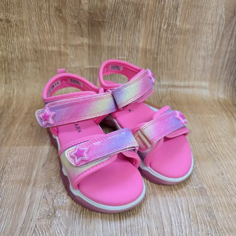 Sandalias tornasol con detalle de Estrella