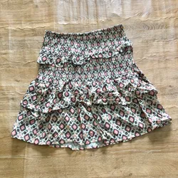 Saya con estampado de colores 