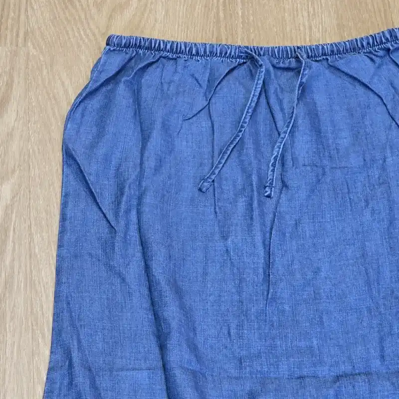 Saya estilo mezclilla Larga