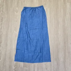 Saya estilo mezclilla Larga