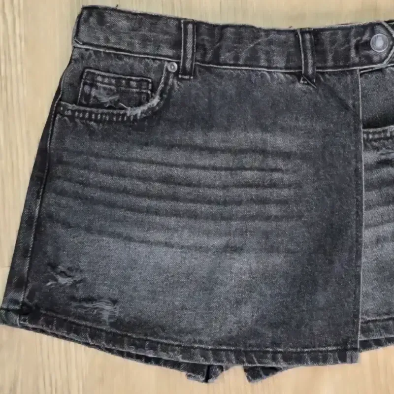 Saya Short De mezclilla