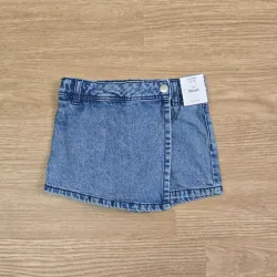 Saya Short de mezclilla oscura
