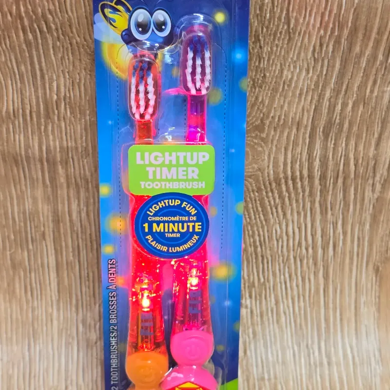 Set 2 Cepillos con luces
