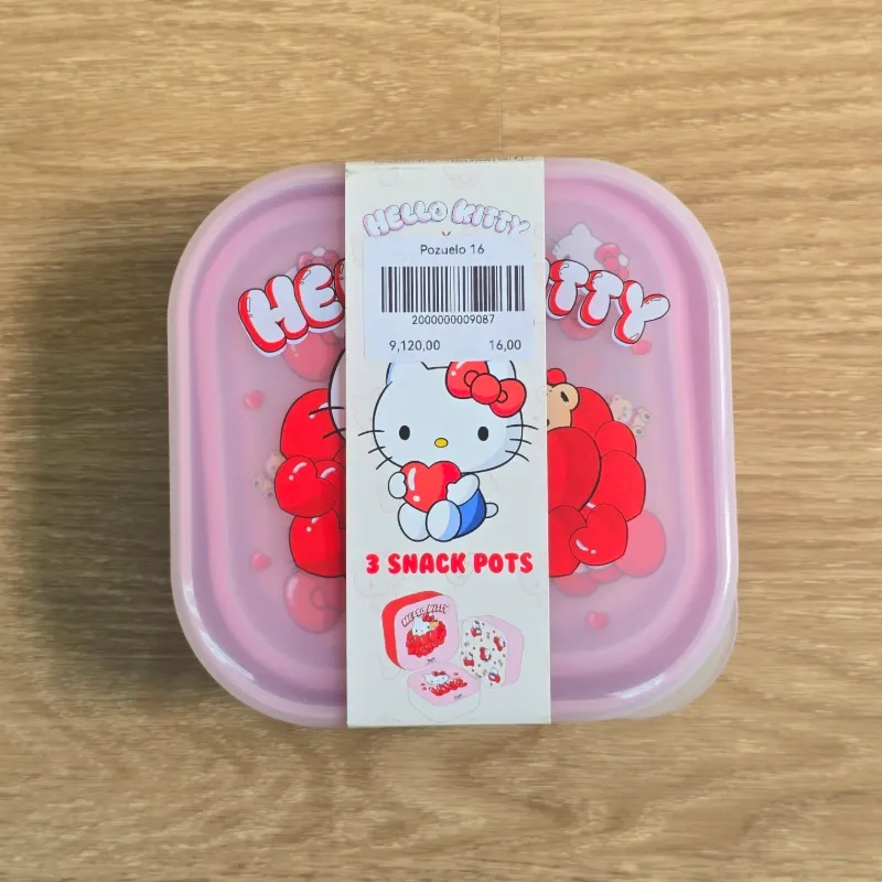 Set 3 Pozuelos de Hello Kitty