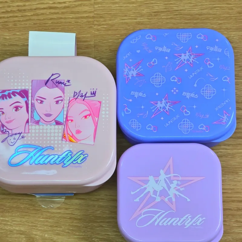 Set 3 pozuelos de Las guerreras K-Pop