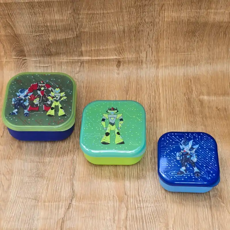 Set 3 pozuelos de Robot