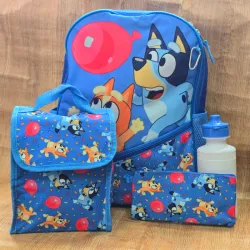 Set 5 Mochila Bluey