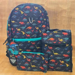 Set 5 Mochila Dinosaurios