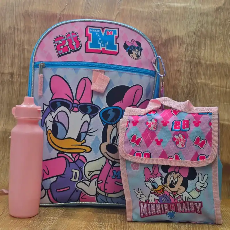 Set 5 Mochila Minnie