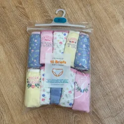 Set de 10 blumers con flores
