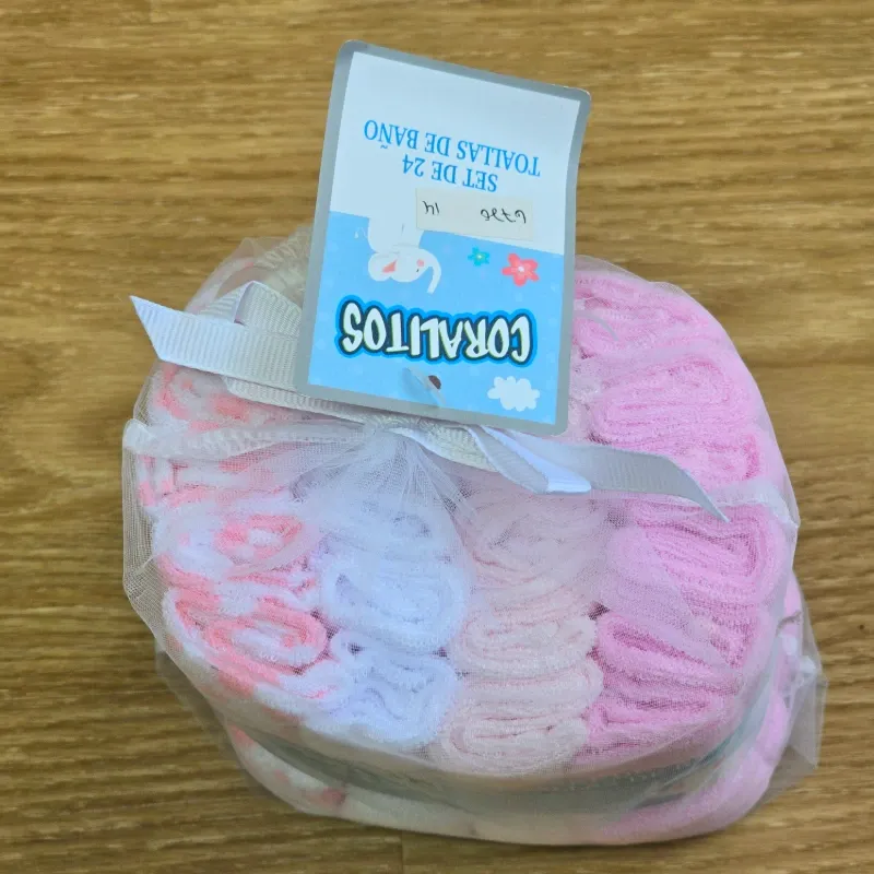 Set de 24 toallas de baño