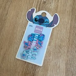 Set de 3 pares de hebillas de Stitch 